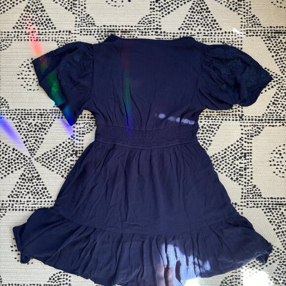 Francesca's Blue Rain Dress - Picture 2 of 5